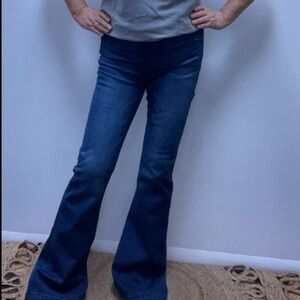 Kancan Blue High Rise Pull On- women